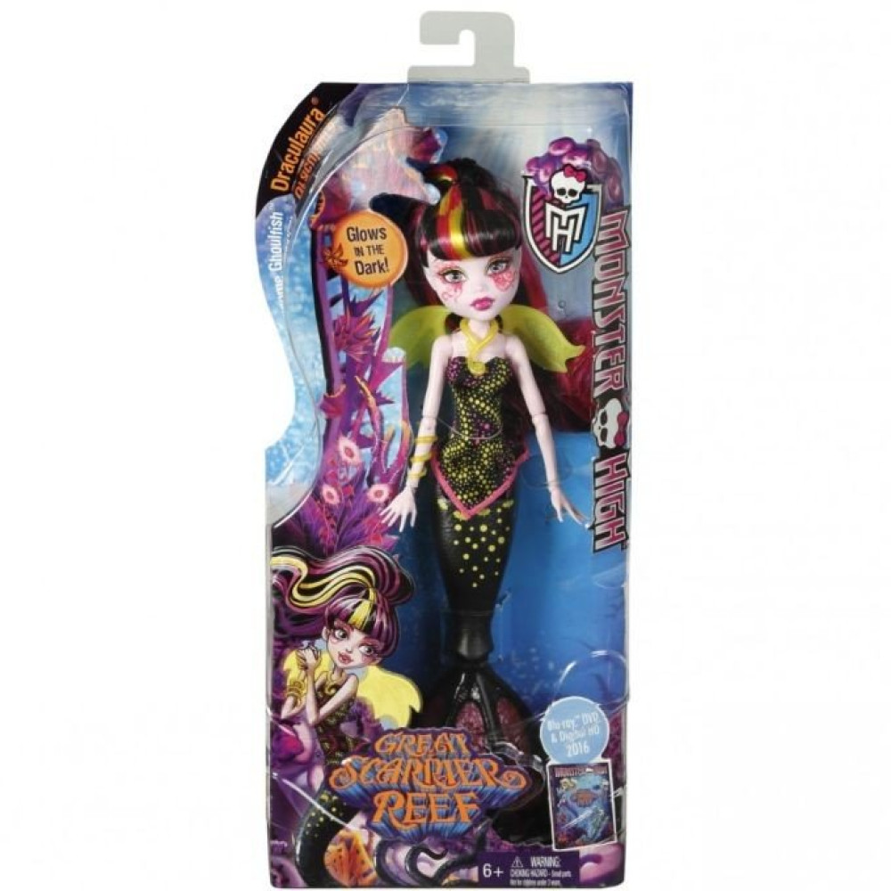 Кукла Monster High Подружка-рыбка (DJM27)