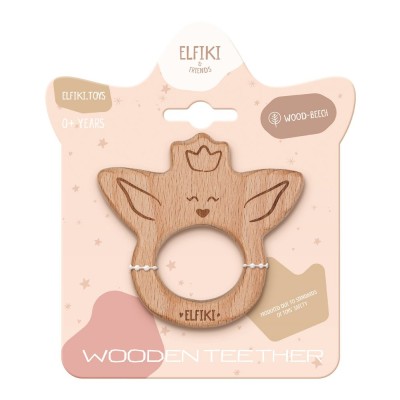 Прорізувач Elfiki and friends Ельфік Айлі дерев'яний (ІГ-0127)