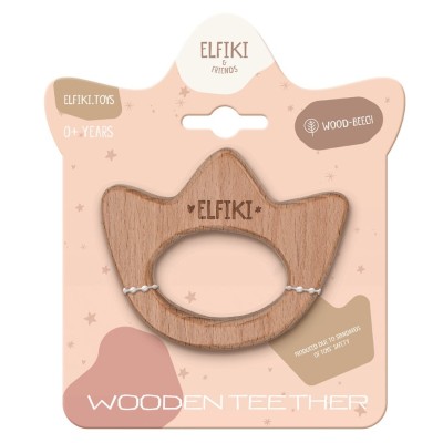 Прорізувач Elfiki and friends Корона дерев'яна (ІГ-0131)