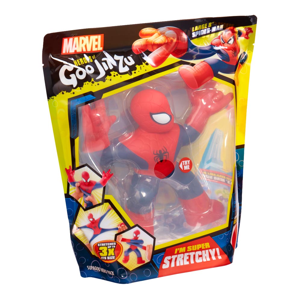 Стретч-антистрес Goo Jit Zu Спайдермен великий (630996410813)