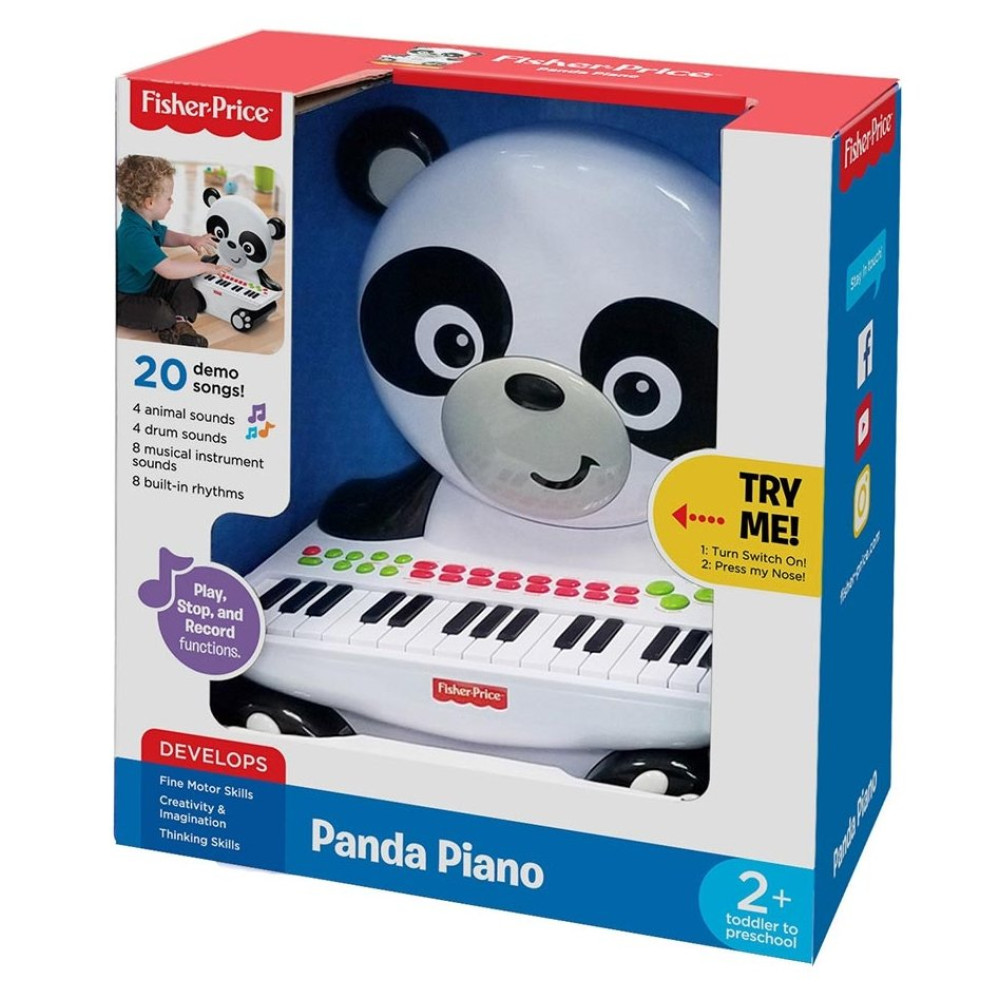 Детское пианино Fisher-Price Музыкальная панда (380028)