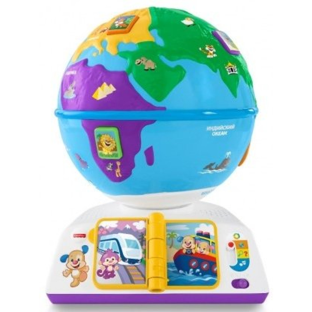Умный глобус с технологией Smart Stages (рус.) Fisher-Price (DRJ90) Умный глобус с технологией Smart Stages (рус.) Fisher-Price (DRJ90)