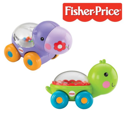 Черепашка/бегемотик Fisher-Price с шариками (BGX29)