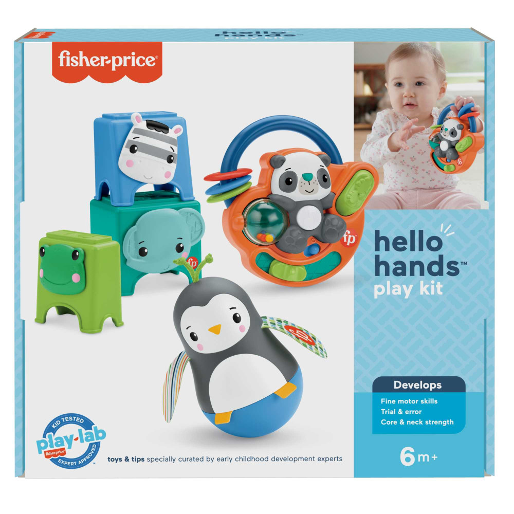 Ігровий набір брязкалець Fisher-Price Веселі розваги (HFJ93)