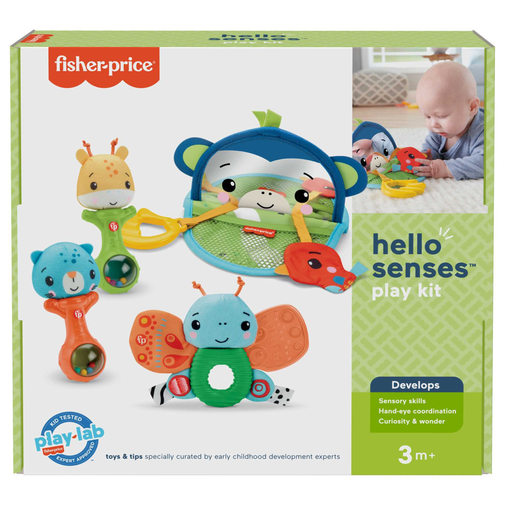 Ігровий набір брязкалець Fisher-Price Веселі розваги (HFJ92)