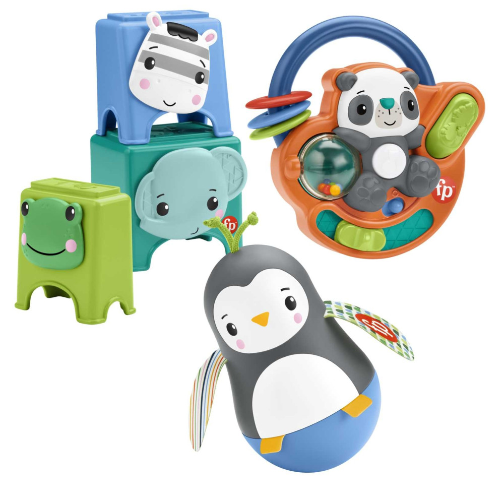 Ігровий набір брязкалець Fisher-Price Веселі розваги (HFJ93)