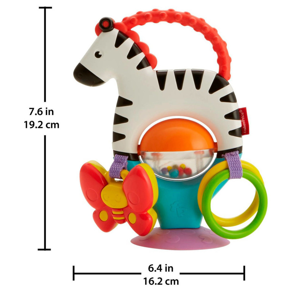 Игрушка на присоске Fisher-Price Зебра (FGJ11) Игрушка на присоске Fisher-Price Зебра (FGJ11)