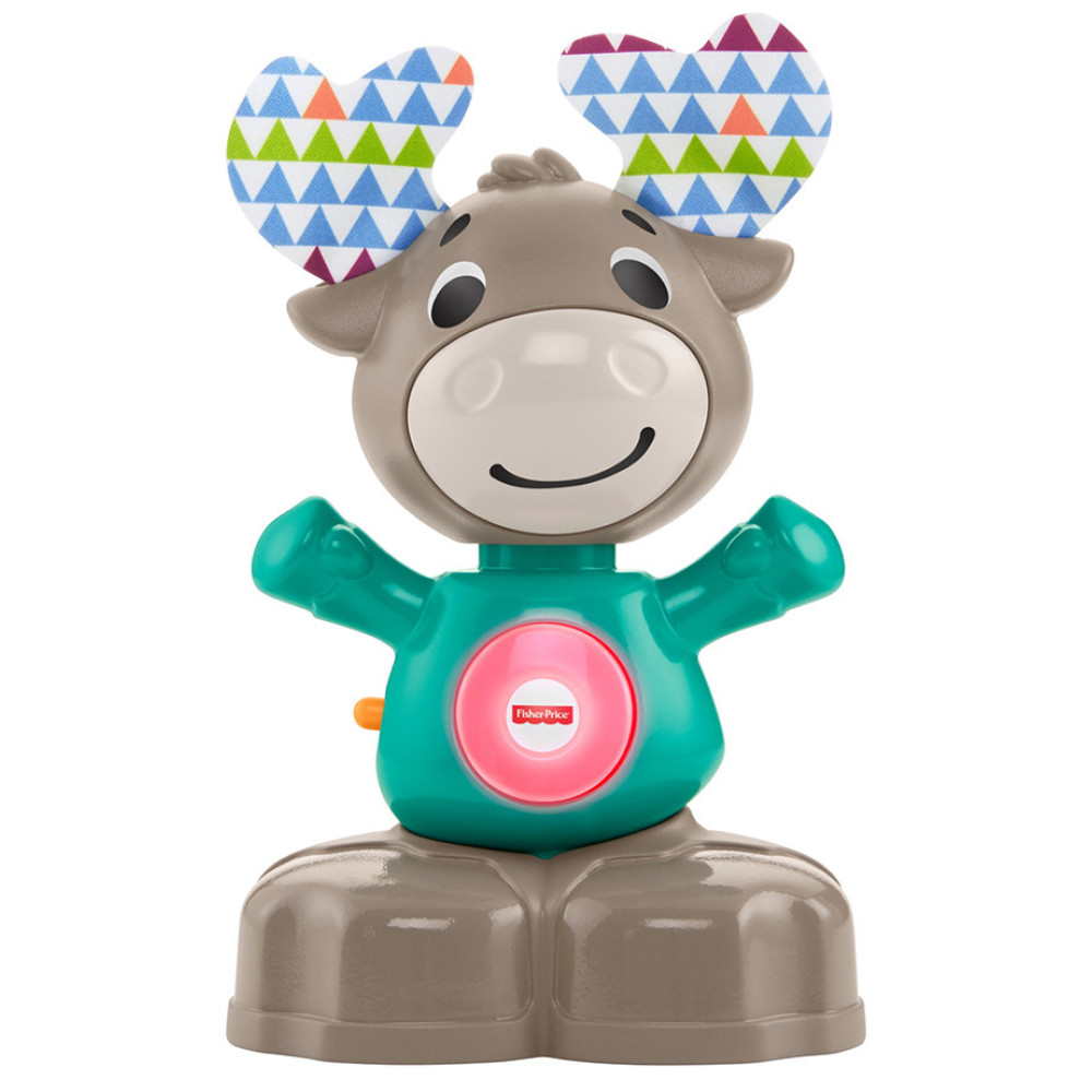 Інтерактивна іграшка Fisher-Price Веселий Лось серії Linkimals російською (GJB21)