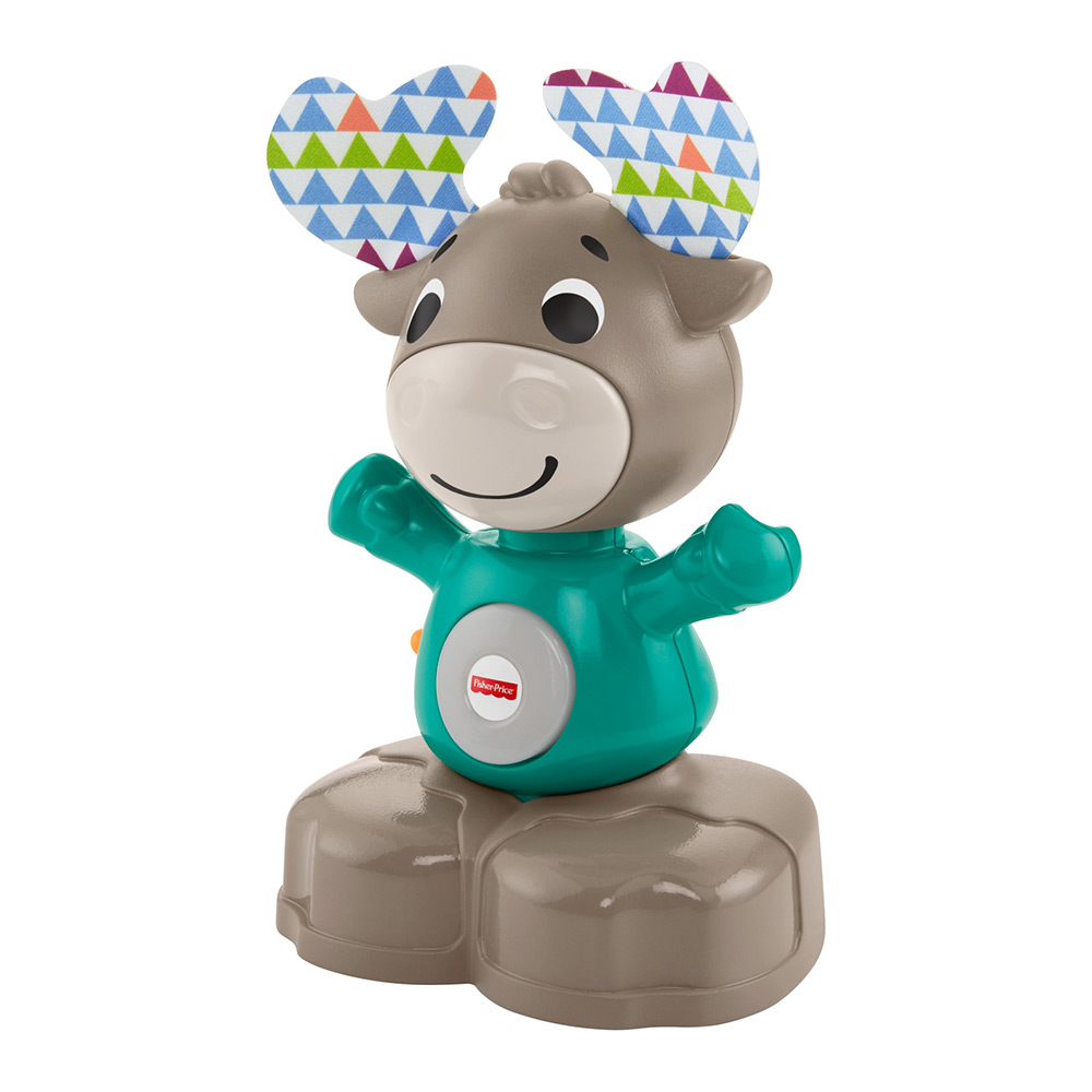Інтерактивна іграшка Fisher-Price Веселий Лось серії Linkimals російською (GJB21) Інтерактивна іграшка Fisher-Price Веселий Лось серії Linkimals російською (GJB21)