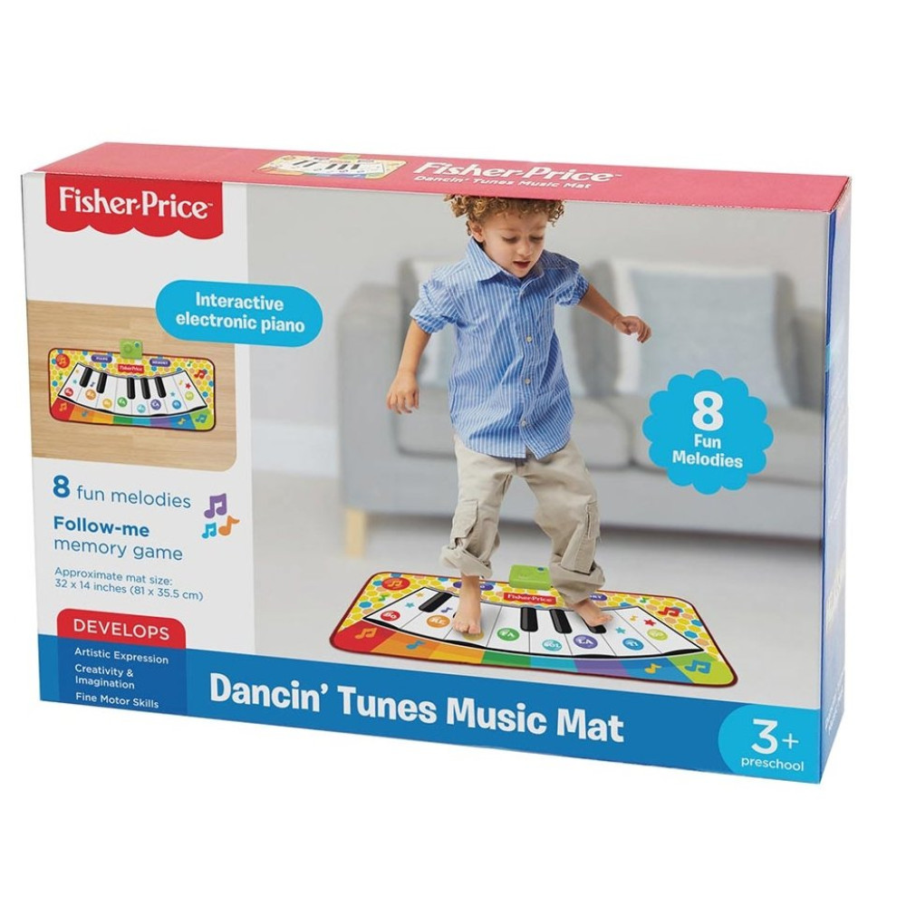 Коврик-пианино Fisher-Price Танцевальные мелодии (380025)
