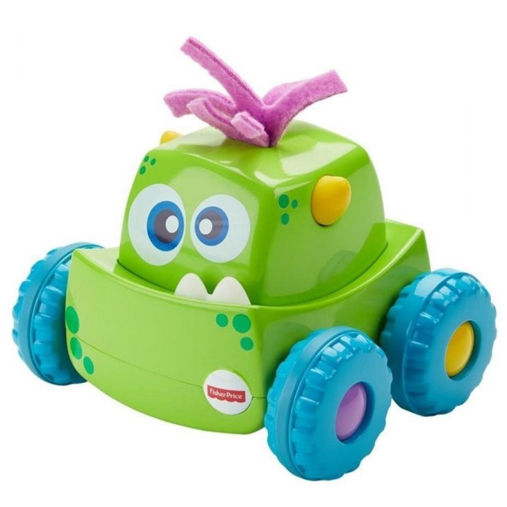 Машинка-монстрик Fisher-Price Нажимай и запускай (DRG16)