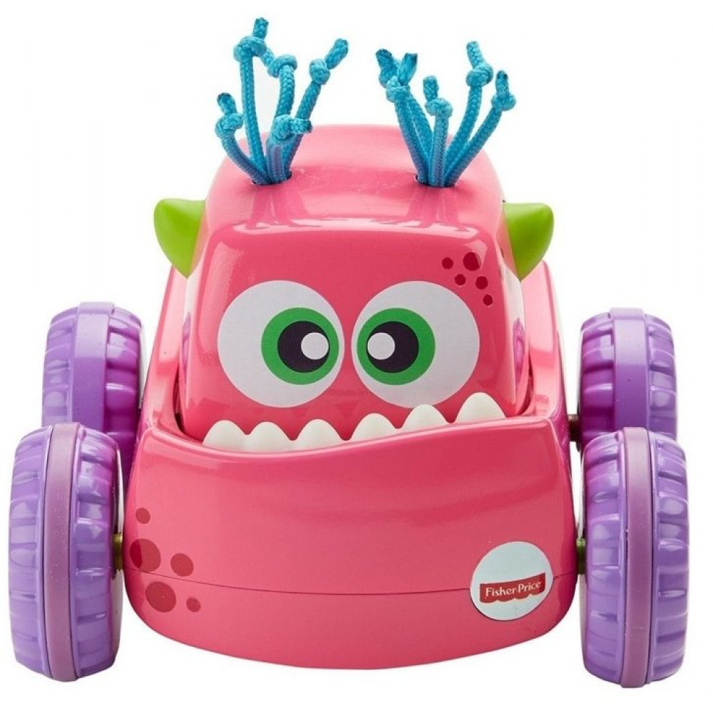 Машинка-монстрик Fisher-Price Нажимай и запускай (DRG16)