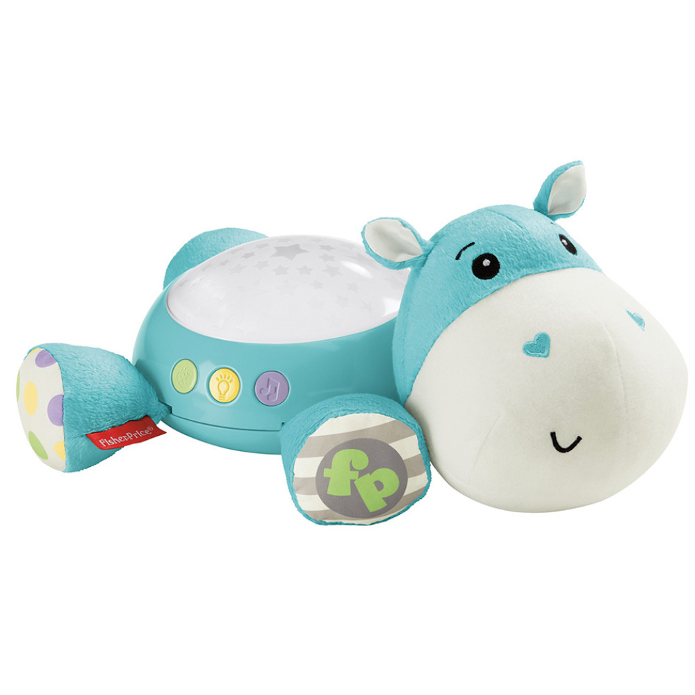 Проектор - нічник музичний Fisher-Price Гіпопотам (CGN86)