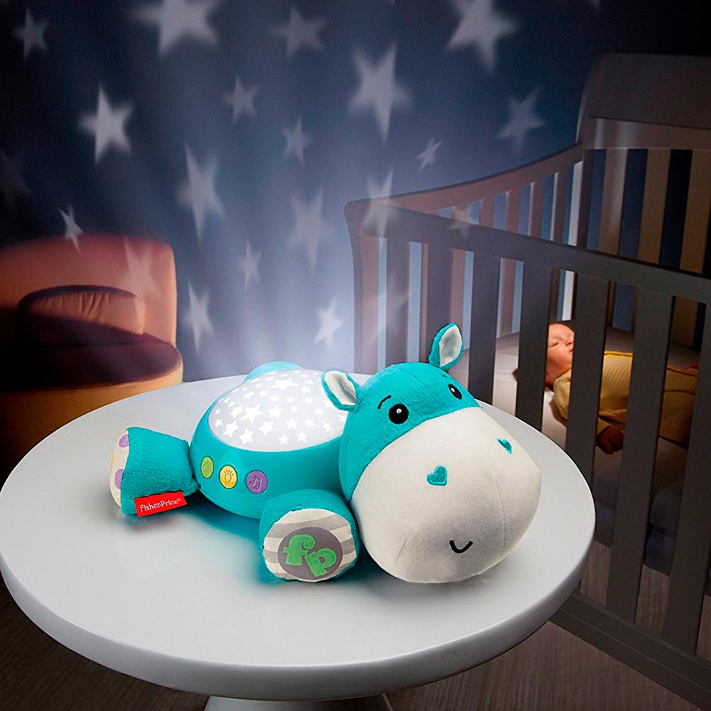 Проектор - нічник музичний Fisher-Price Гіпопотам (CGN86) Проектор - нічник музичний Fisher-Price Гіпопотам (CGN86)