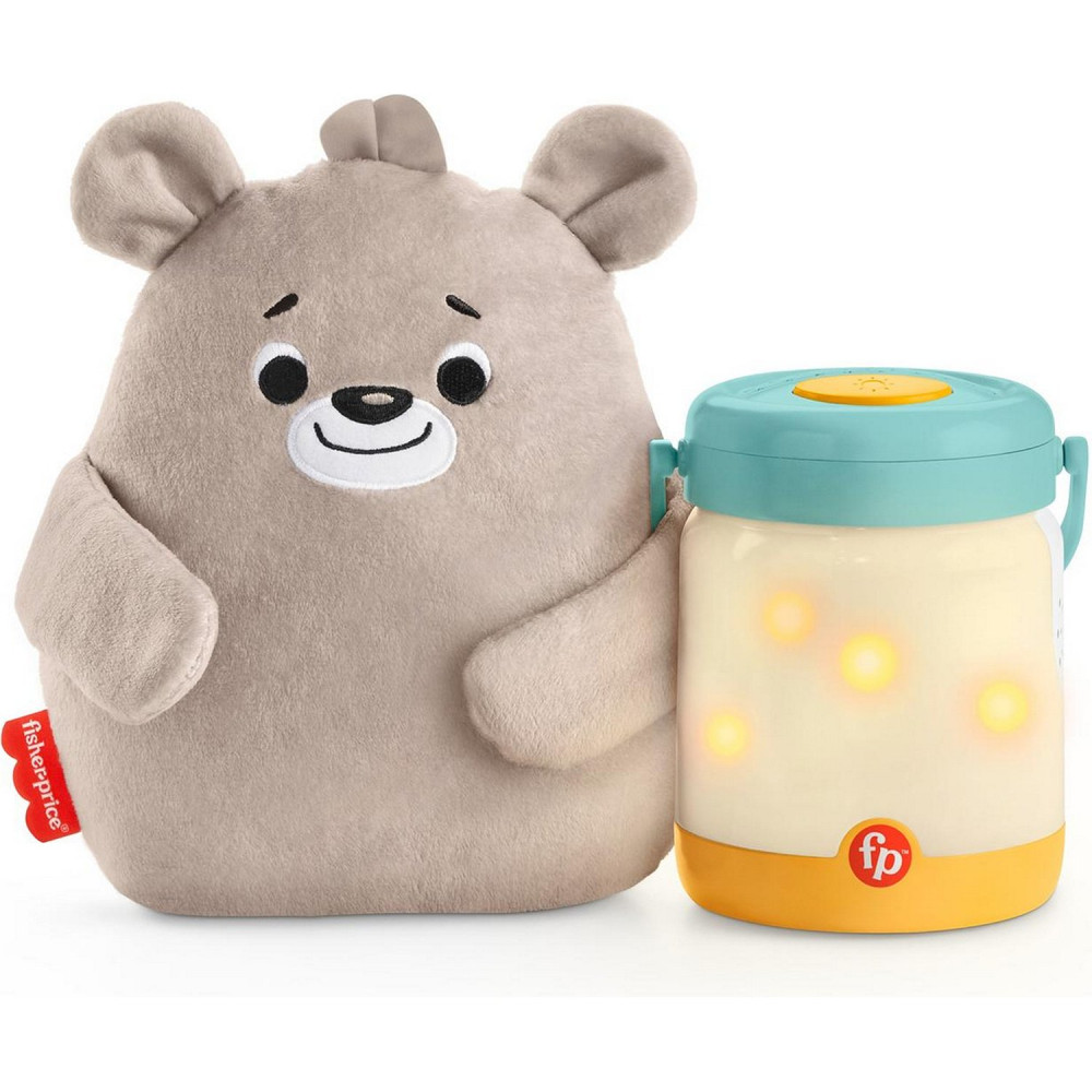 Музичний нічник-проектор Fisher-Price 3 в 1 Ведмедик з ліхтариком (GRR00)