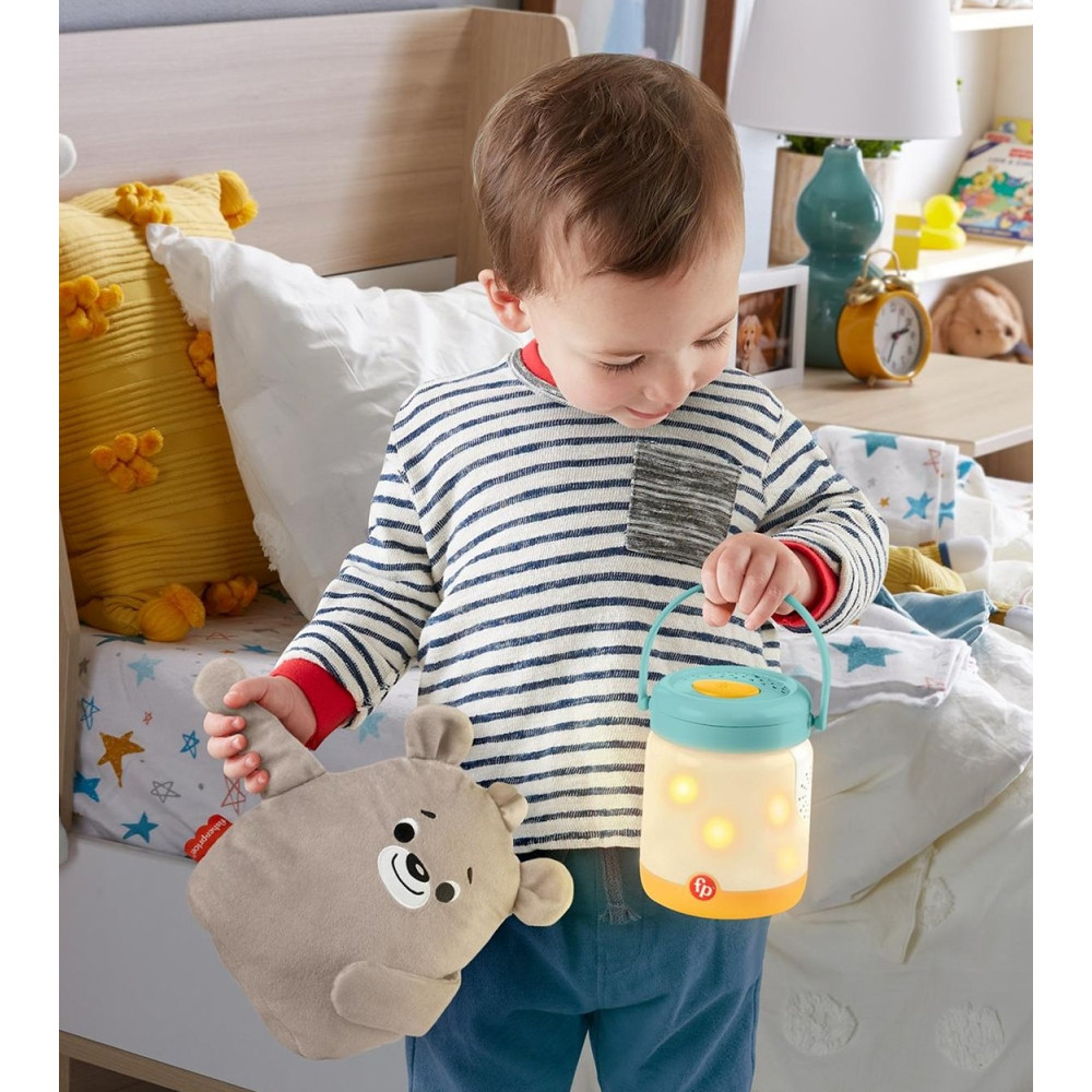 Музичний нічник-проектор Fisher-Price 3 в 1 Ведмедик з ліхтариком (GRR00) Музичний нічник-проектор Fisher-Price 3 в 1 Ведмедик з ліхтариком (GRR00)