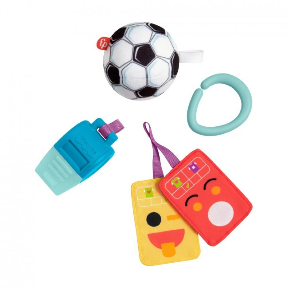 Набір брязкальця Fisher-Price Футбольний фанат (GRT94)