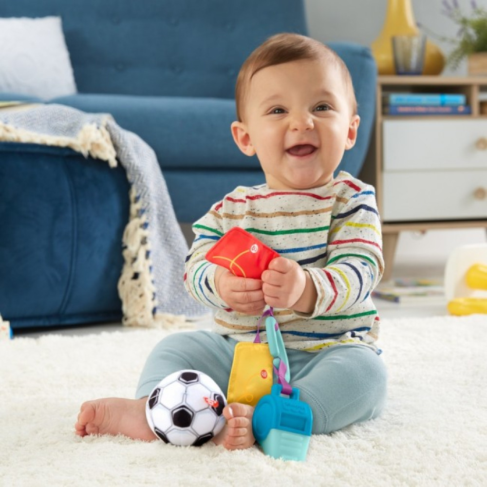 Набір брязкальця Fisher-Price Футбольний фанат (GRT94)