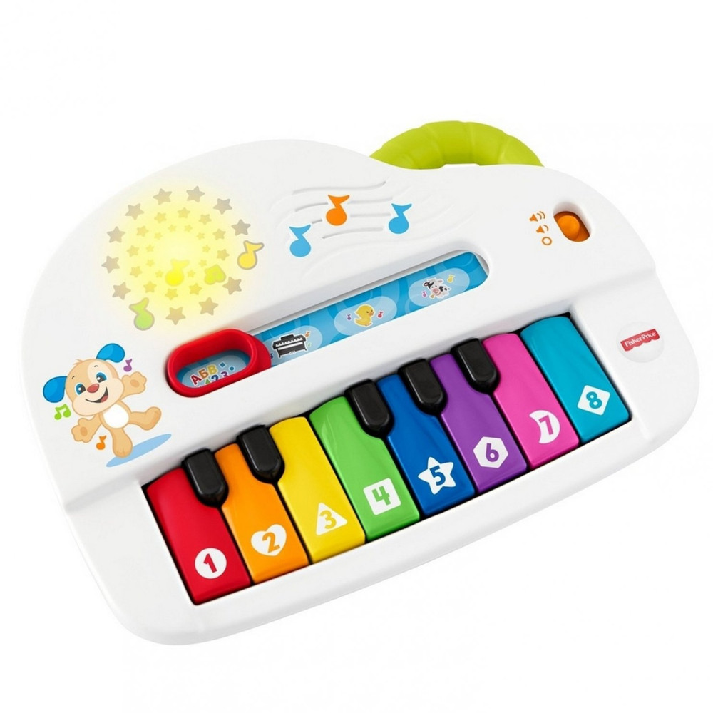 Пианино Умного щенка Fisher-Price "Улыбайся и учись" рус. (GFK10)