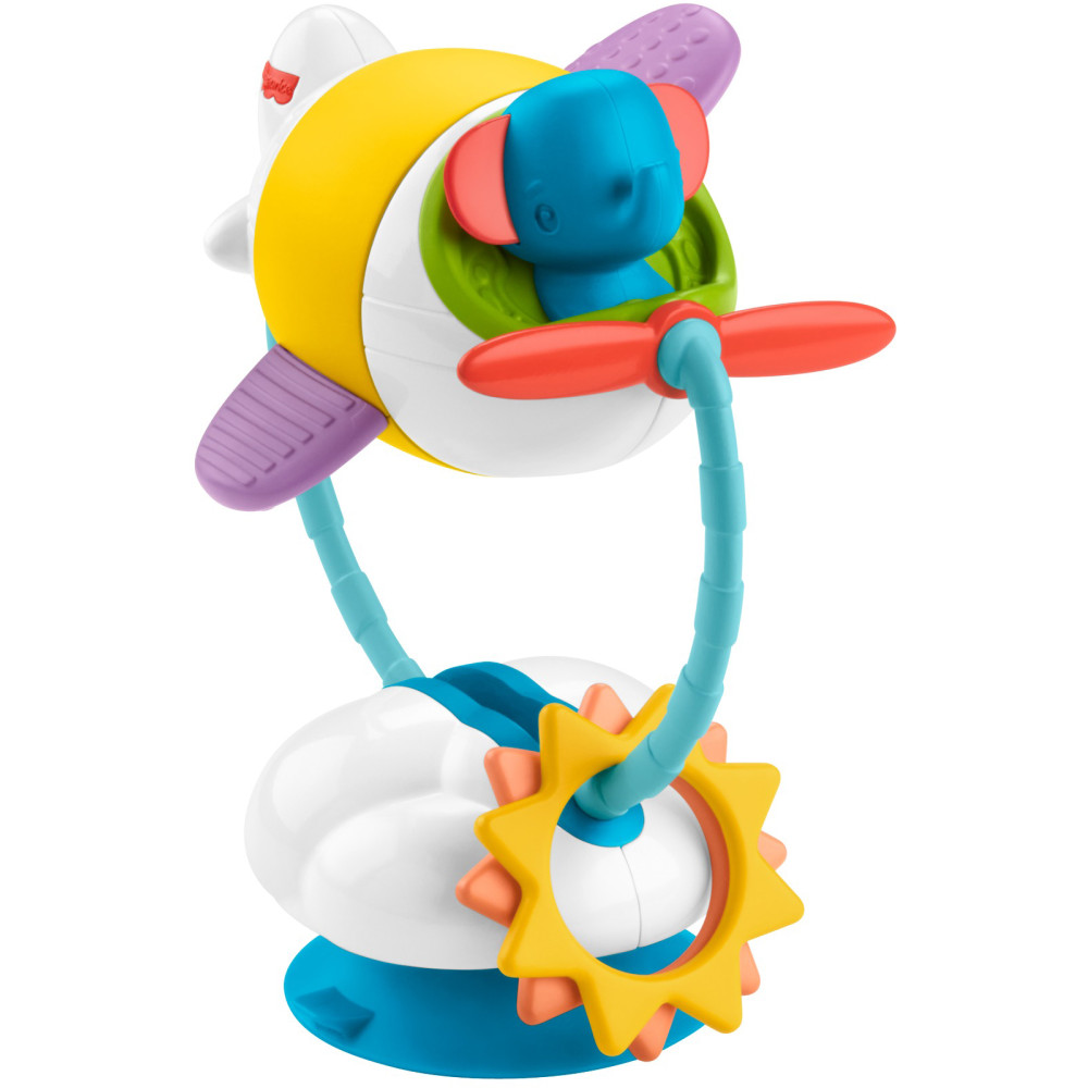 Развивающая игрушка Fisher-Price Самолетик на присоске (GWW53)