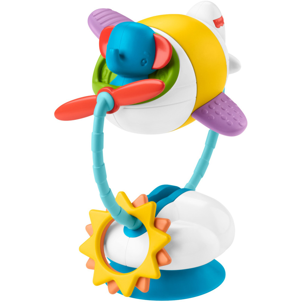 Развивающая игрушка Fisher-Price Самолетик на присоске (GWW53)