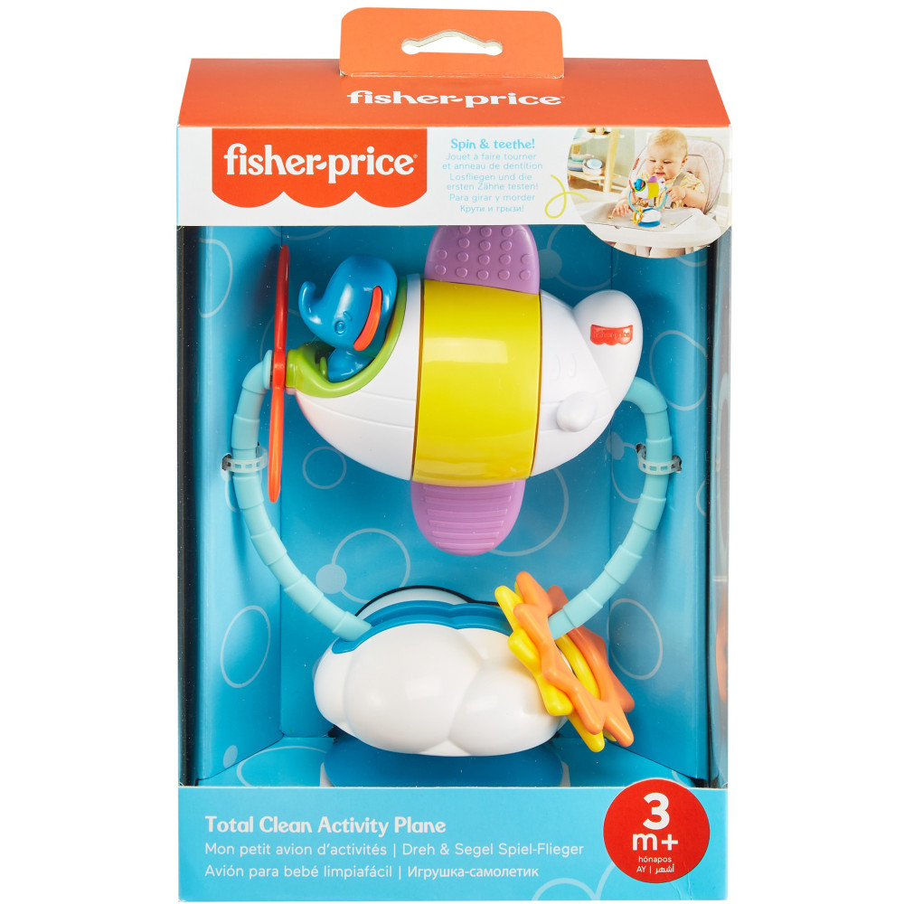 Развивающая игрушка Fisher-Price Самолетик на присоске (GWW53)