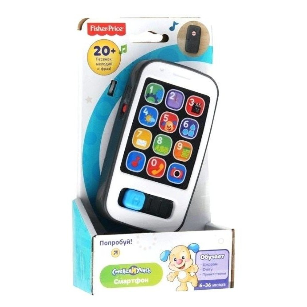 Умный смартфон Fisher-Price на рус. (CDF61)