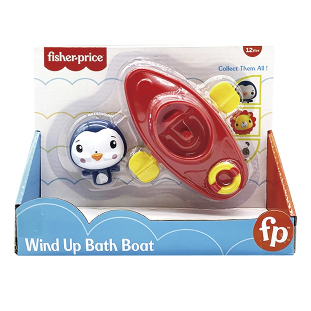 Заводная лодочка Fisher-Price Пингвин (GMBT003C)