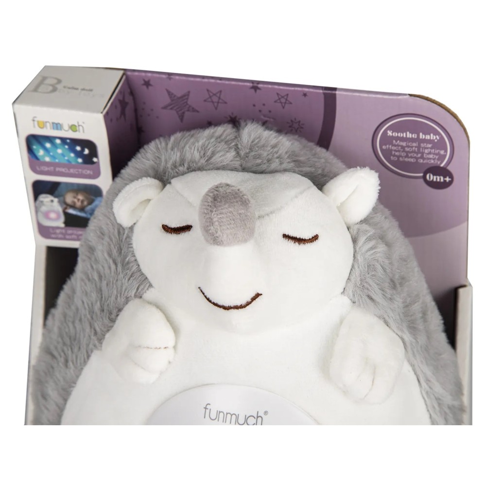 М'яка музична іграшка з проектором Funmuch Їжачок (FM-666-25)