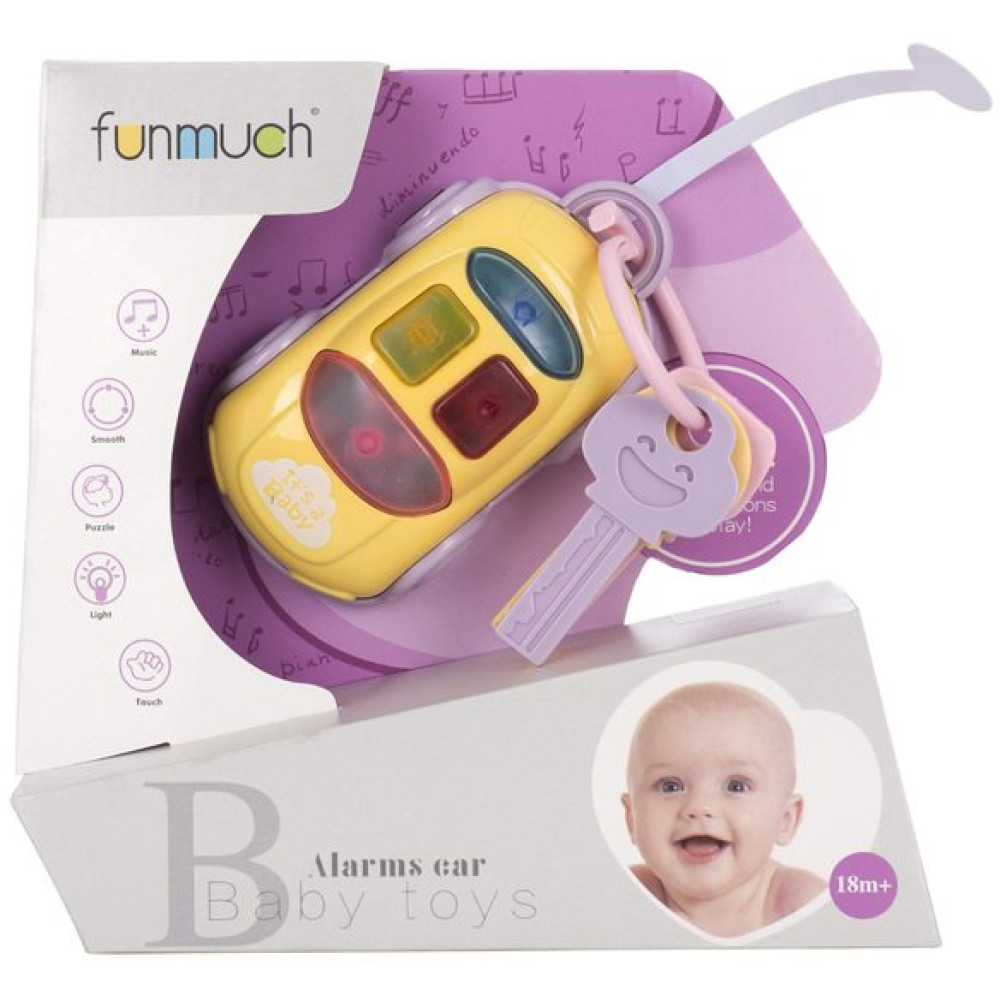 Музыкальная игрушка Funmuch Ключики с машинкой со световыми эффектами (FM777-13)