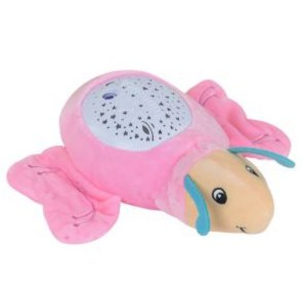 Мягкая музыкальная игрушка с проектором Funmuch Бабочка (FM666-12)