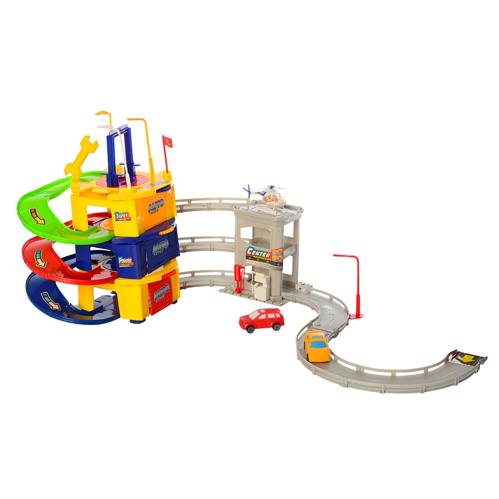 Ігровий гараж Auto Town 3 поверхи (M 3973) Ігровий гараж Auto Town 3 поверхи (M 3973)