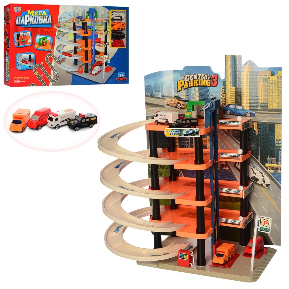 Игровой гараж Limo Toy 5 этажей (0848)