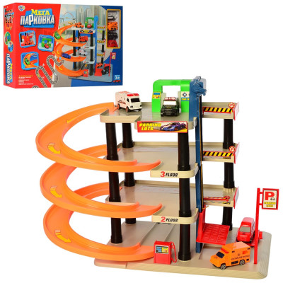 Ігровий гараж Limo Toy 4 поверхи (0849)