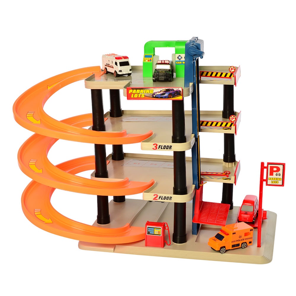Игровой гараж Limo Toy 4 этажа (0849) Игровой гараж Limo Toy 4 этажа (0849)