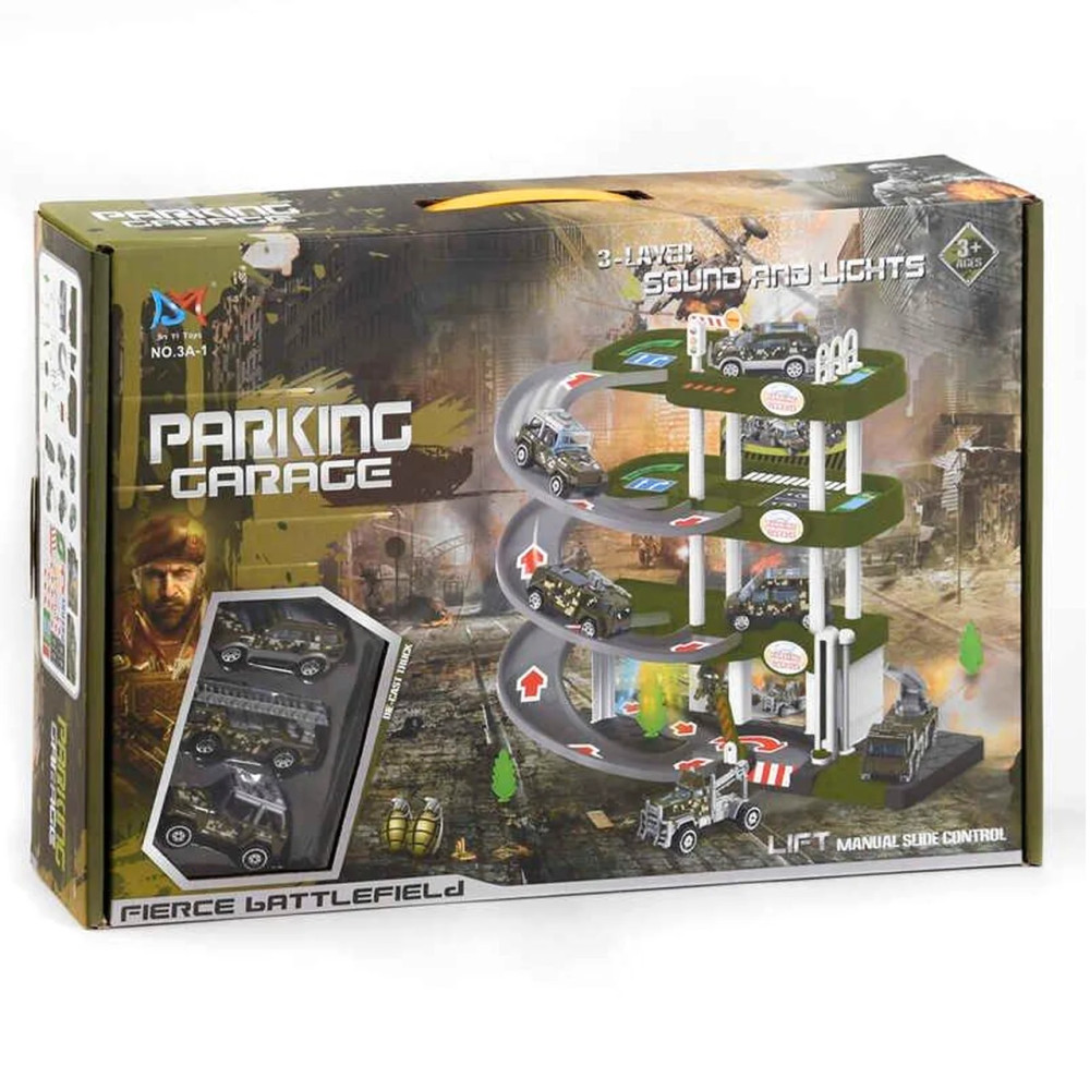Ігровий набір Parking Garage гараж 3-х поверховий (A-1)