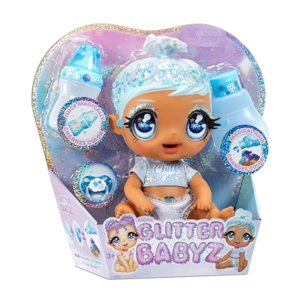 Ігровий набір з лялькою Glitter Babyz Сніжинка (574859) Ігровий набір з лялькою Glitter Babyz Сніжинка (574859)