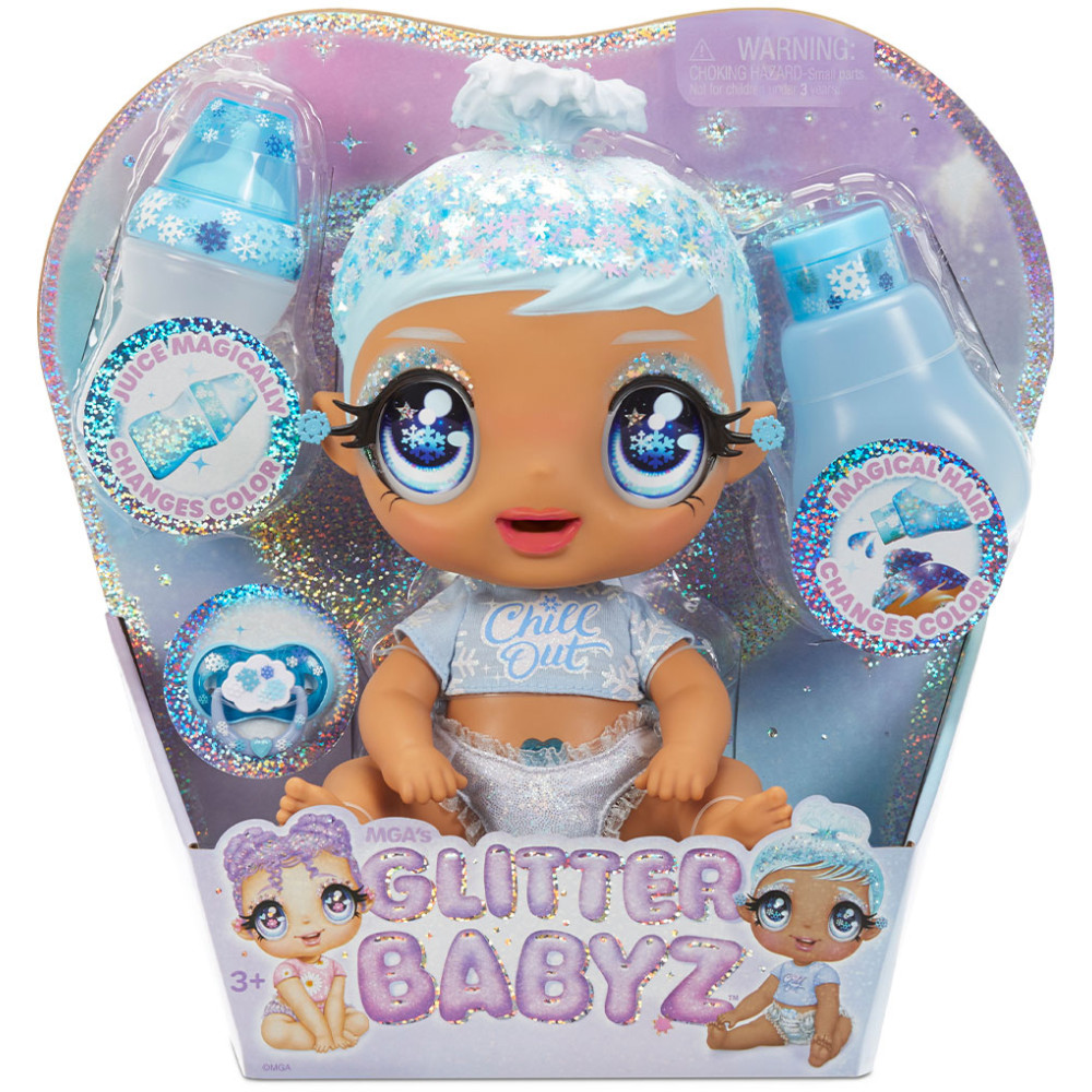 Ігровий набір з лялькою Glitter Babyz Сніжинка (574859)