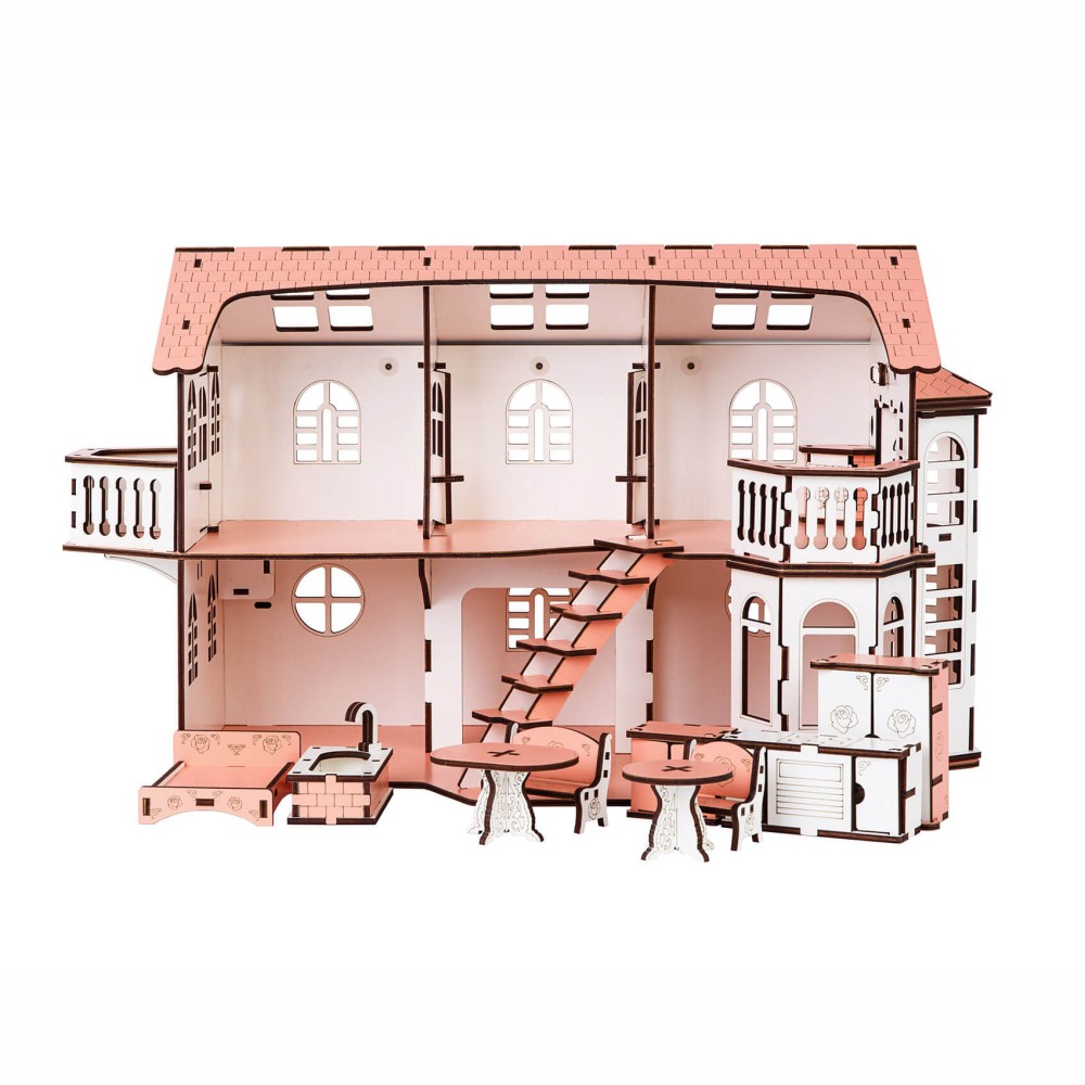 Кукольный домик GoodPlay с подсветкой (B014)