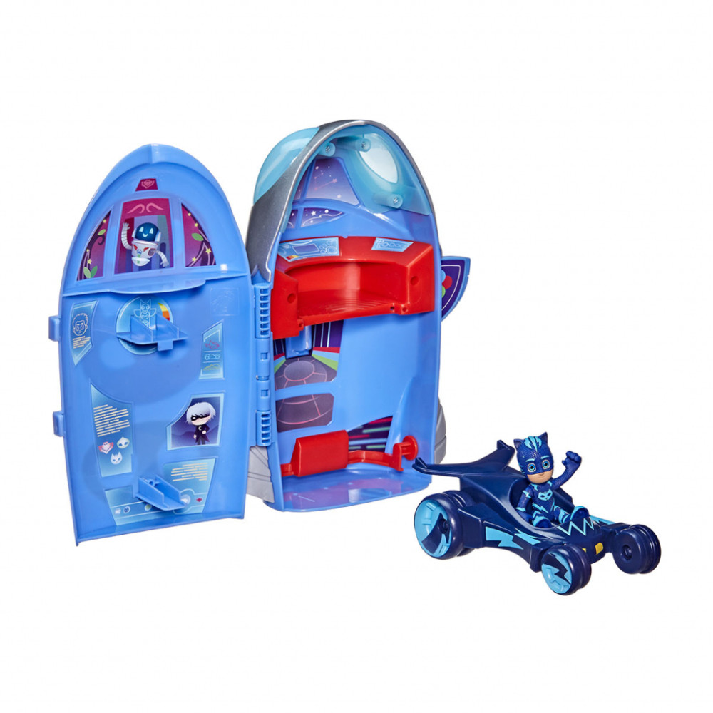Ігровий набір PJ Masks Герої в масках Штаб-ракета 2-в-1 (F2098)