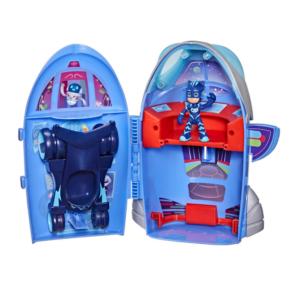 Ігровий набір PJ Masks Герої в масках Штаб-ракета 2-в-1 (F2098)