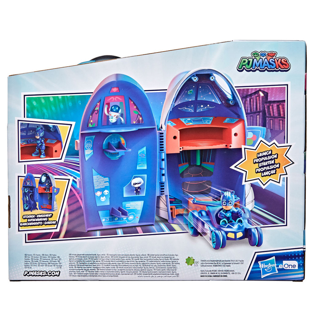 Ігровий набір PJ Masks Герої в масках Штаб-ракета 2-в-1 (F2098)