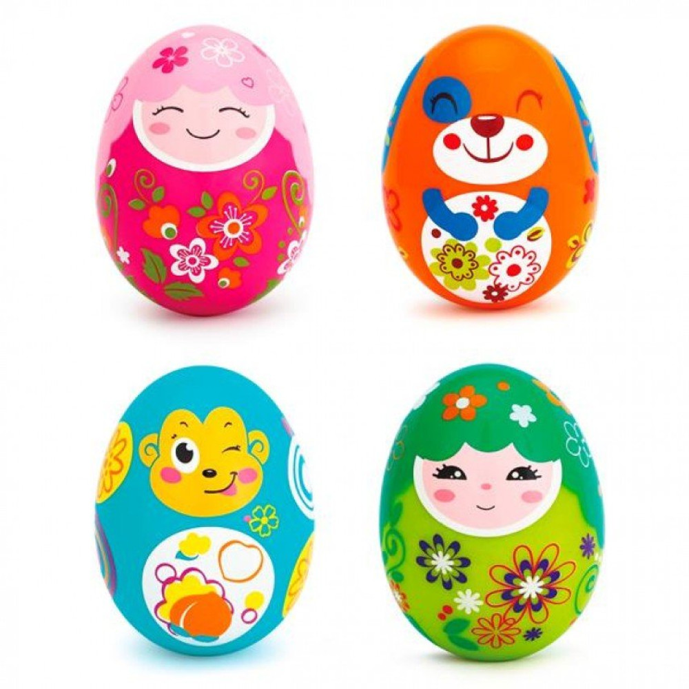 Іграшка брязкальце Hola Toys Яйця, в асортименті (3102C) Іграшка брязкальце Hola Toys Яйця, в асортименті (3102C)