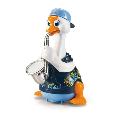 Музыкальная игрушка Hola Toys Гусь-саксофонист (6111-blue)