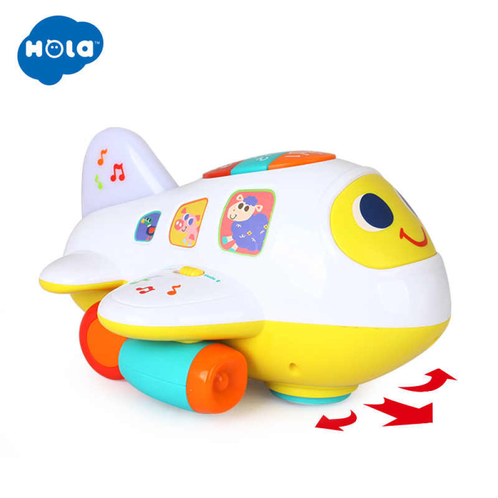 Развивающая игрушка Hola Toys Самолетик (6103)
