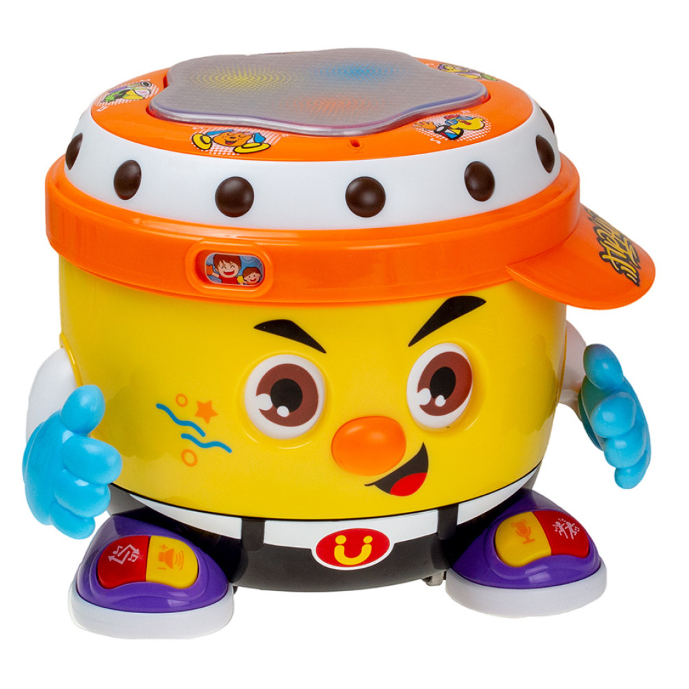 Интерактивная музыкальная игрушка Hola Toys Веселый барабан (6107)