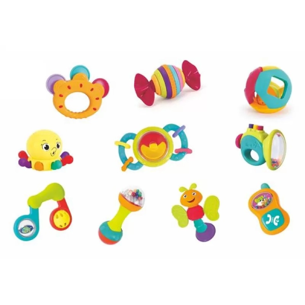 Набір брязкальців Hola Toys, 10 шт (939)