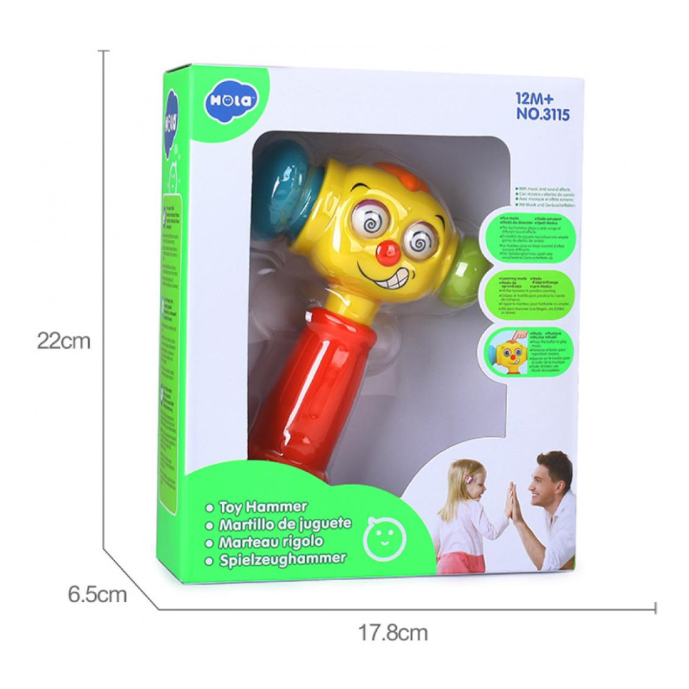 Игрушка Hola Toys Веселый молоток (3115) 