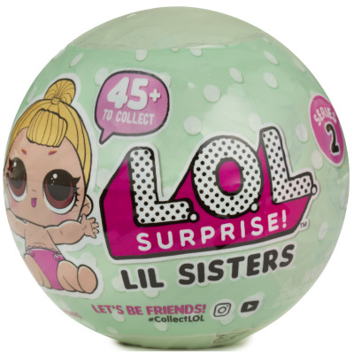 Набор с мини-куклой L.O.L. S2 Маленькие сестрички (L.O.L. Little Sisters 548850)