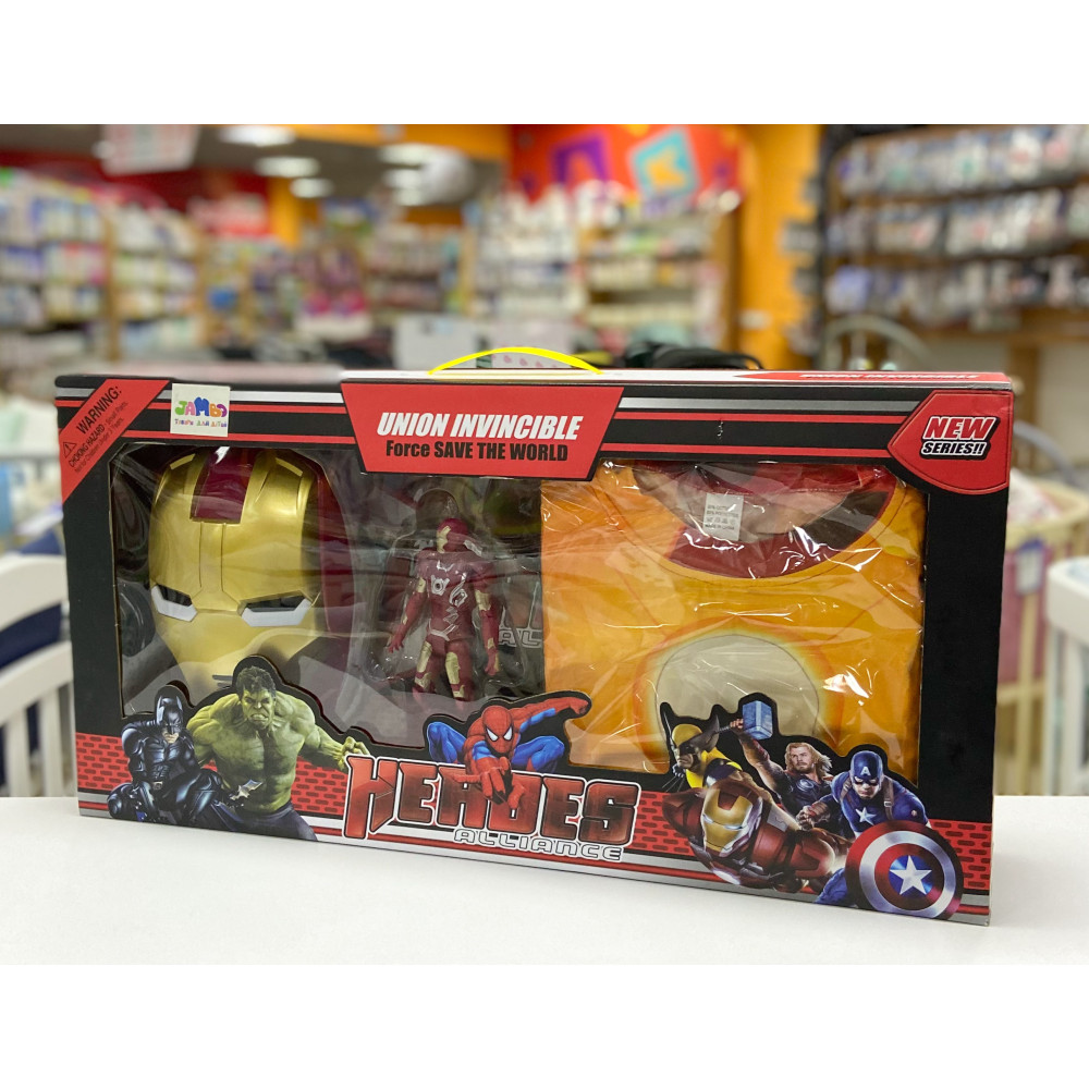 Набор супергероя Marvel Железный человек (WL3033B)